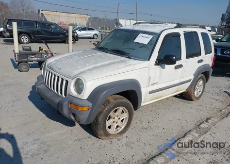 2004 Jeep Liberty Sport from USA, damaged, VIN 1J4GL48K24W144391